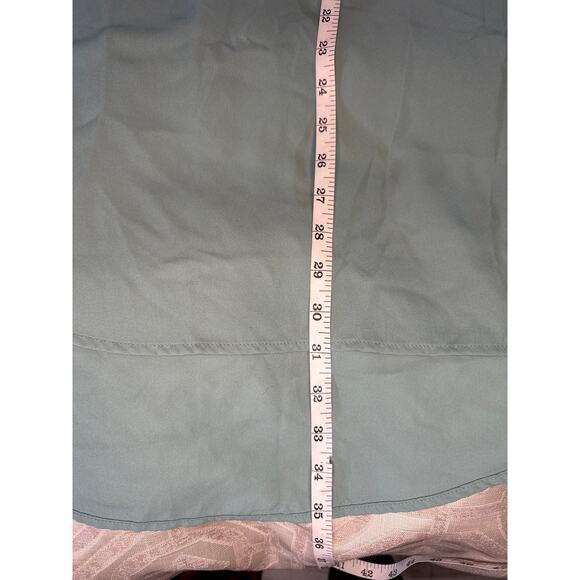 Torrid‎ Blouse Teal Green Plus Size 4 Women’s Top Boho Flowy Tunic Casual Chic - Picture 5 of 7